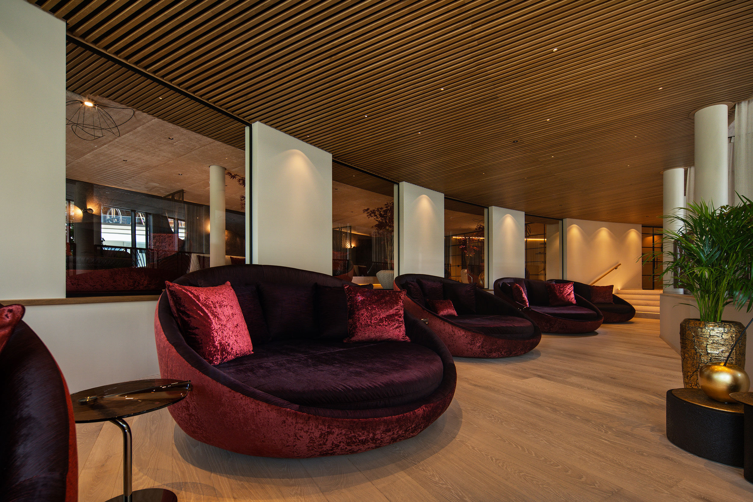 Ruheraum Rubin Relax im Wellnesshotel Jagdhof, Bayern